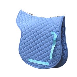 Rhinegold Cotton Quilted GP Numnah (Sky Blue)