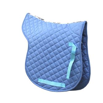 Rhinegold Cotton Quilted GP Numnah (Sky Blue)