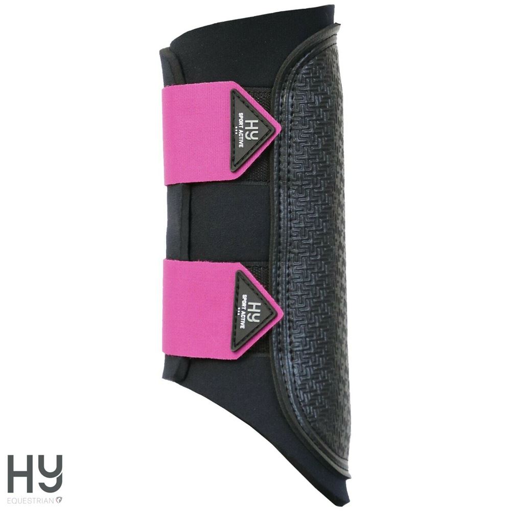 Hy Sport Active Brushing Boots (Bubblegum Pink)