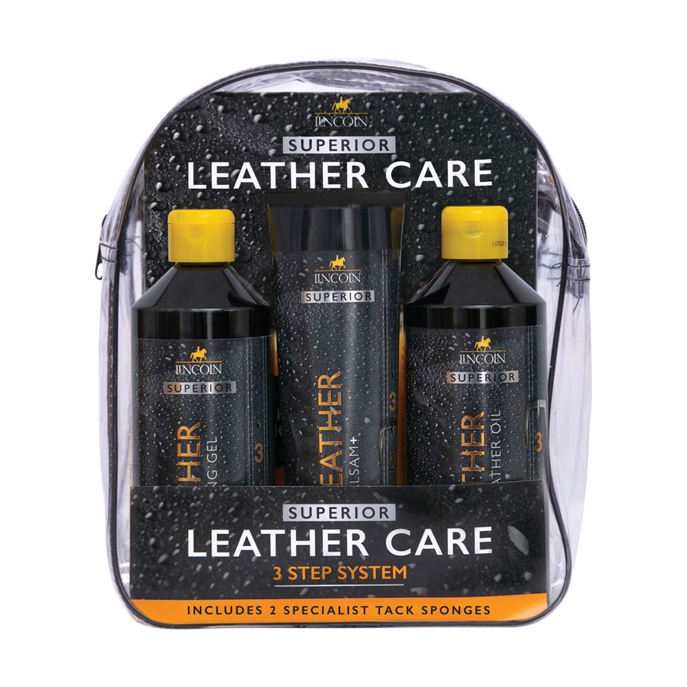 Lincoln Superior Leather Care 3 Step System 