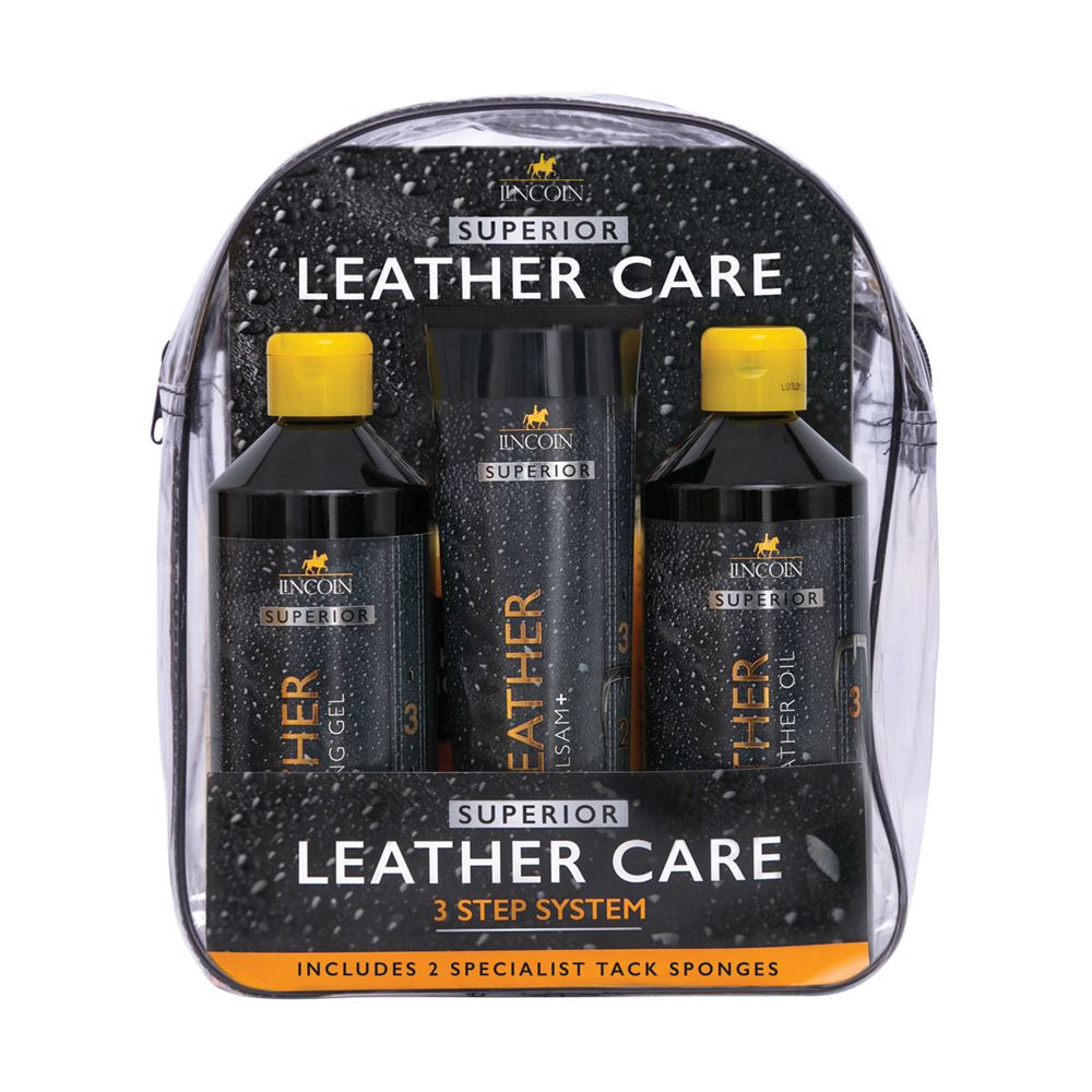 Lincoln Superior Leather Care 3 Step System 