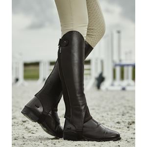 Dublin Adults Evolution Rear Zip Half Chaps