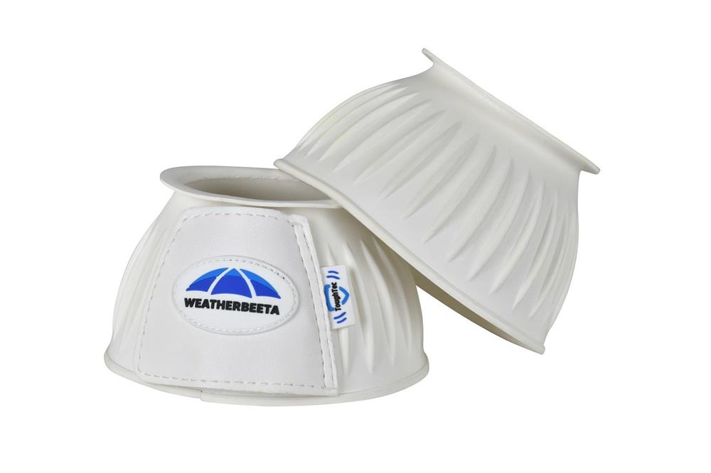 Weatherbeeta Tough-Tec Prime Rubber Bell Boots (White)