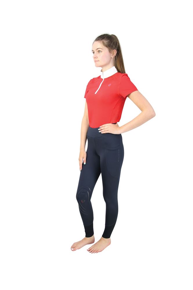 Hy Equestrian Selah Competition Riding Tights (Navy)