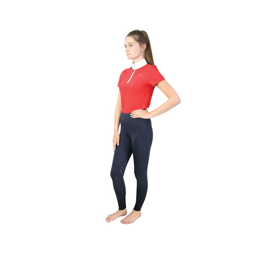 Hy Equestrian Selah Competition Riding Tights (Navy)