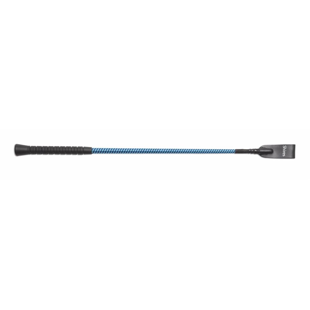 Shires Rubber Grip Whip (Navy/Bright Blue)