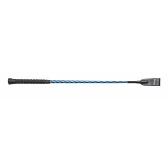 Shires Rubber Grip Whip (Navy/Bright Blue)