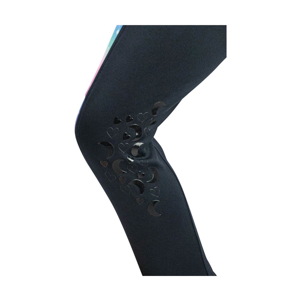 Dazzling Night Riding Tights by Little Rider - Child (Navy/Prismatic)