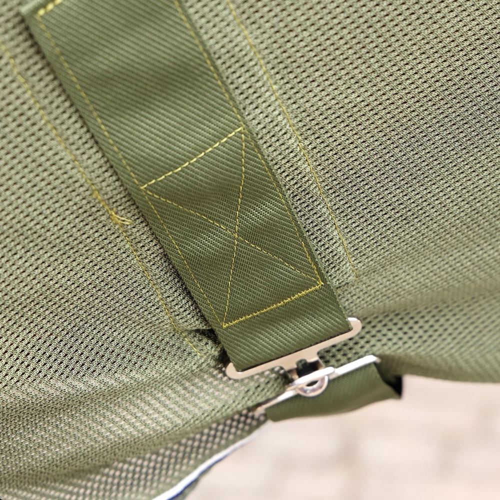 Shires Tempest Original Fleece/Mesh Cooler (Khaki)