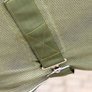 Shires Tempest Original Fleece/Mesh Cooler (Khaki)