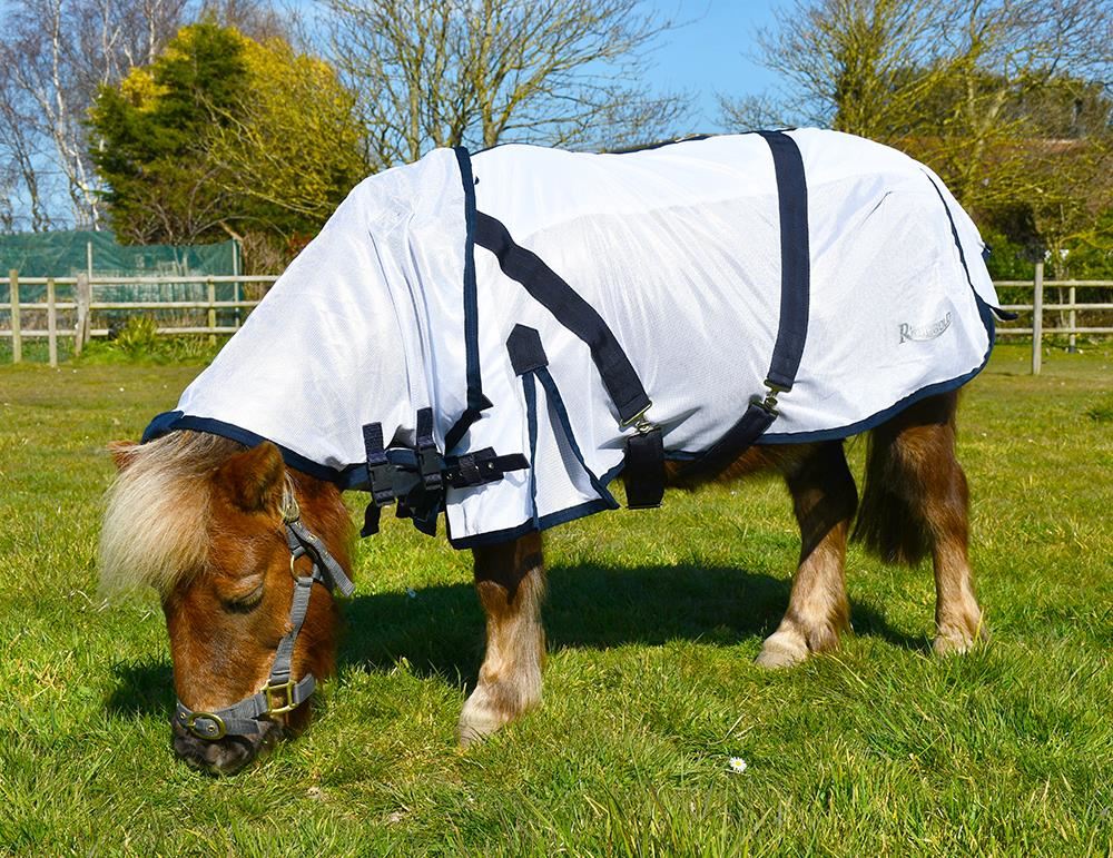 Rhinegold Mini Fly Rug (White)