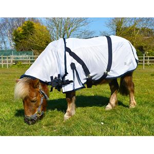 Rhinegold Mini Fly Rug (White)