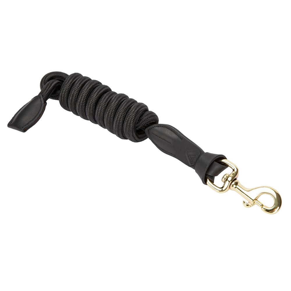 Shires Velociti Lusso Leather Lead Rope