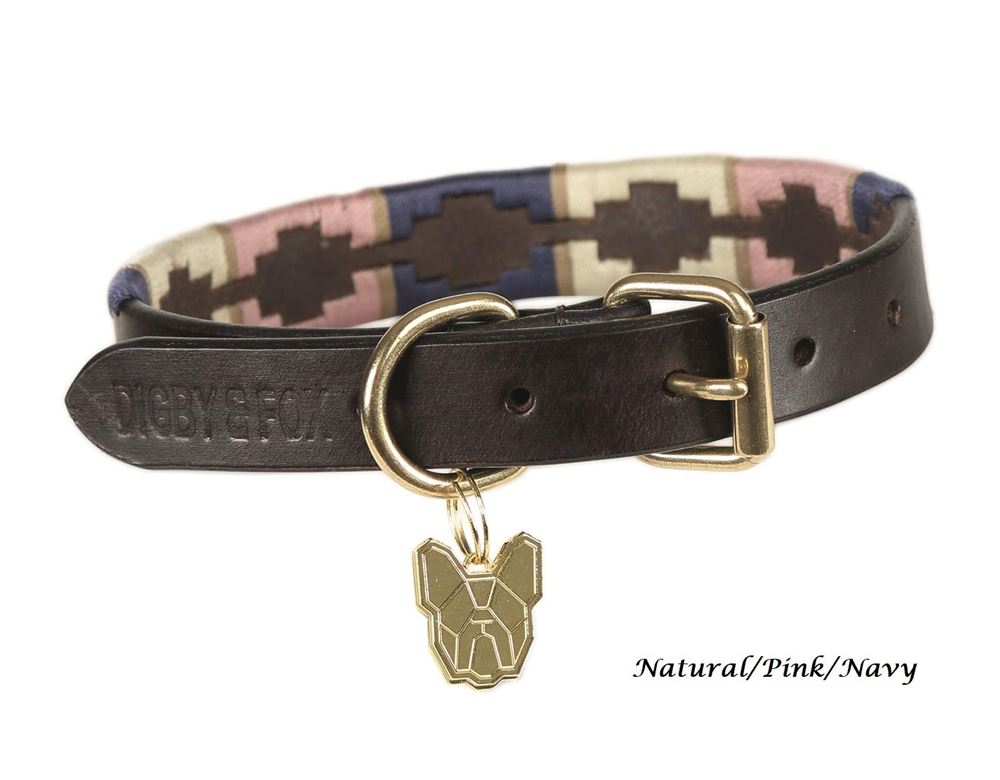 Shires Digby & Fox Drover Polo Dog Collar, M - XXL