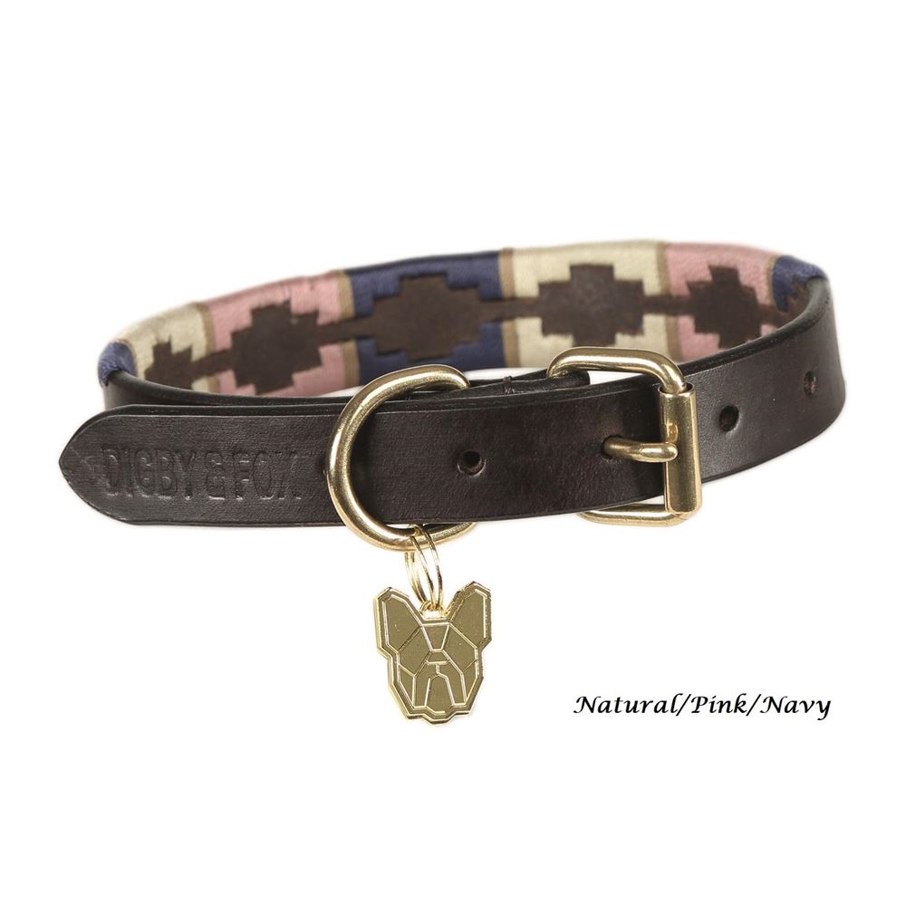 Shires Digby & Fox Drover Polo Dog Collar, M - XXL