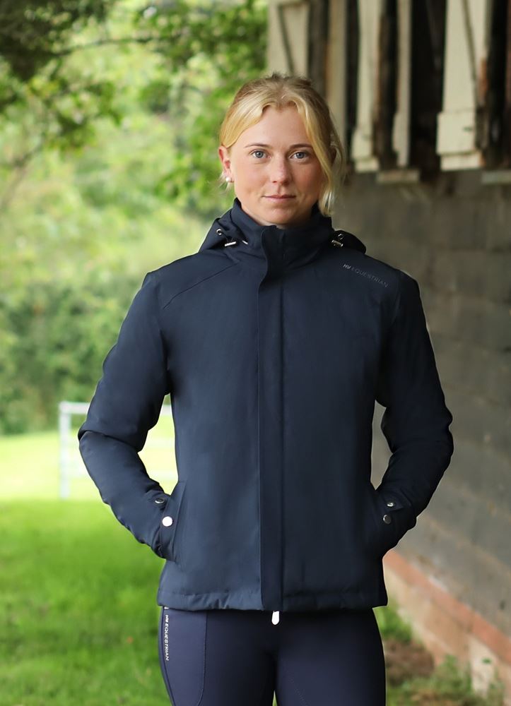 Hy Equestrian Elevate Waterproof Jacket (Navy)