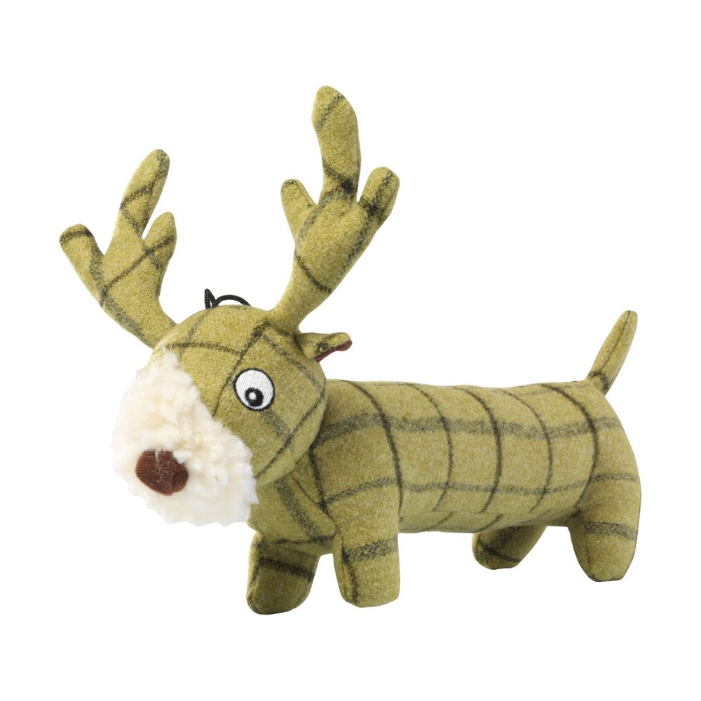 House of Paws Tweed Plush Long Body Toy