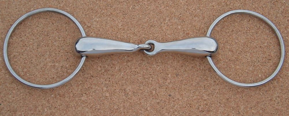 Loose Ring Hollow Jointed Race Snaffle