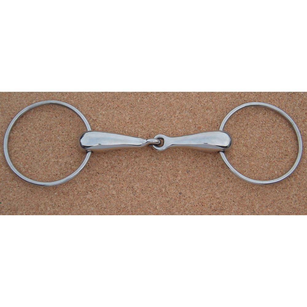 Loose Ring Hollow Jointed Race Snaffle