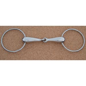 Loose Ring Hollow Jointed Race Snaffle