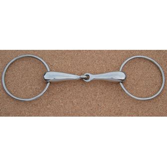 Loose Ring Hollow Jointed Race Snaffle
