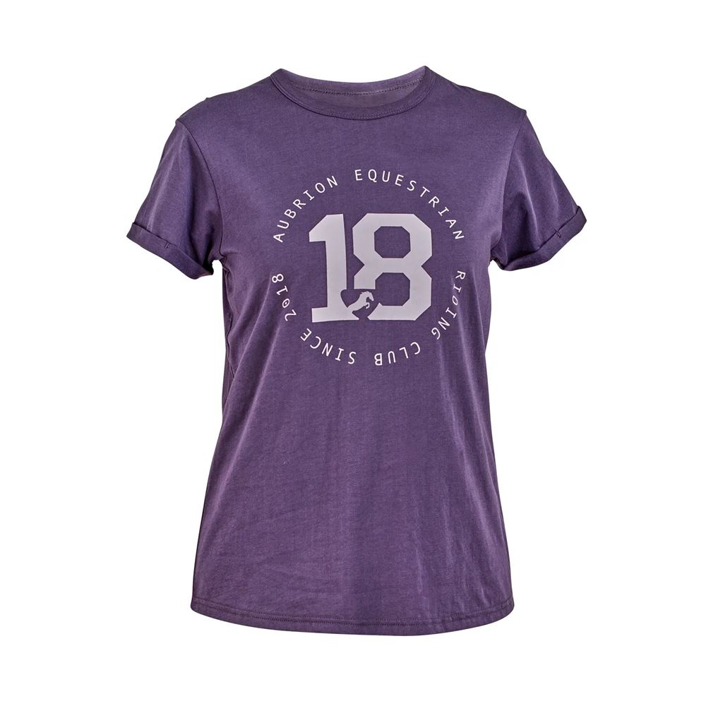 Shires Aubrion Repose Ladies T-Shirt (Purple)