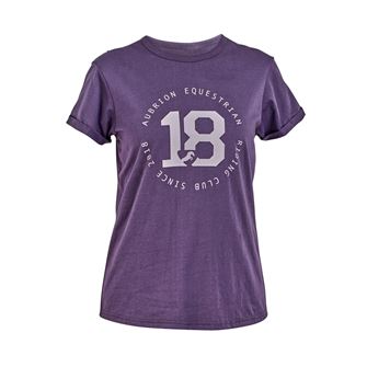 Shires Aubrion Repose Young Riders T-Shirt (Purple)