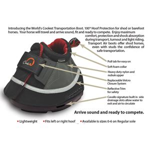 Cavallo Transport Air Regular Sole Hoof Boot