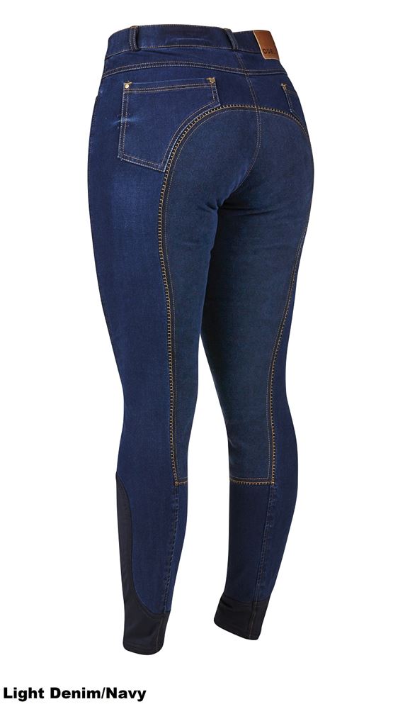 Dublin Shona Full Suede Seat Denim Breeches