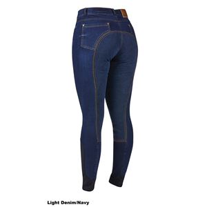 Dublin Shona Full Suede Seat Denim Breeches