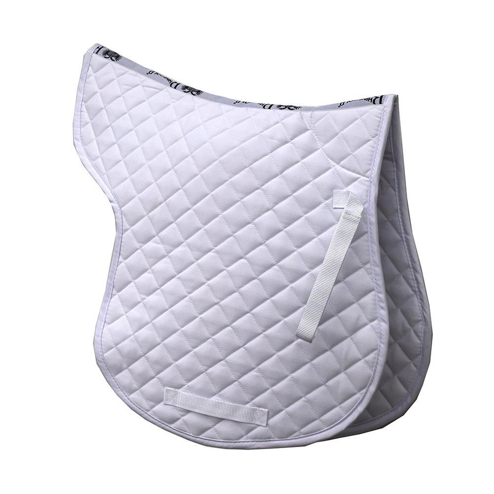 Rhinegold Cotton Quilted GP Numnah (White)