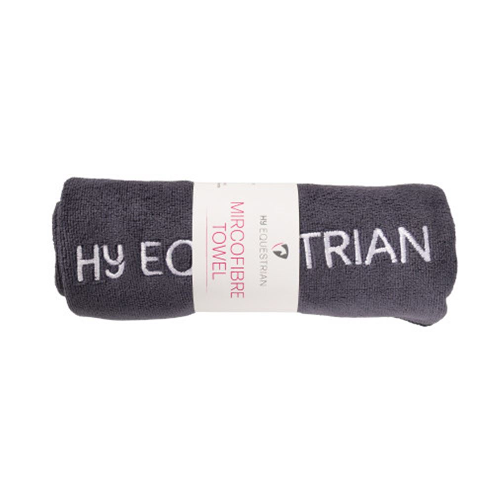 Hy Equestrian Microfibre Towel (Grey)
