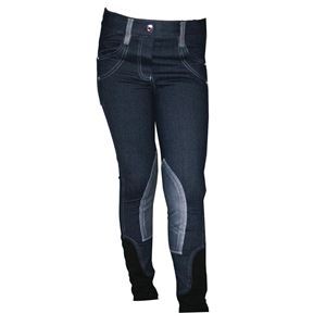 Horseware Kids Knitted Denim Breech