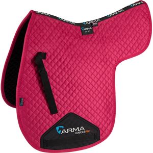 Shires ARMA Suede Numnah (Raspberry)