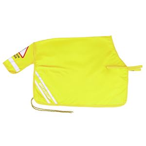 Shires Equi-Flector Mesh Quarter Sheet (Yellow)