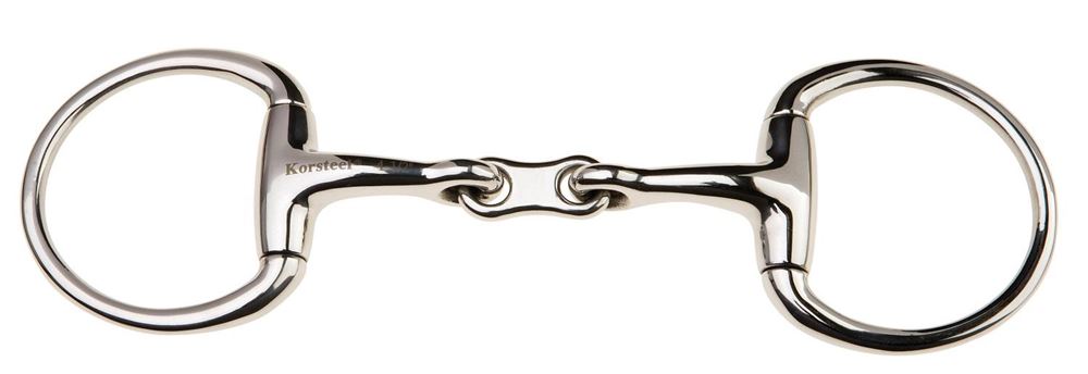 JP Korsteel French Link Eggbutt Snaffle