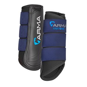 Shires ARMA Neoprene Brushing Boots (Navy)
