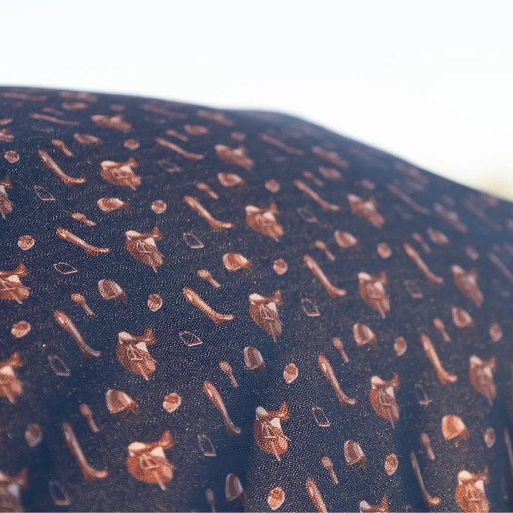 Hy Equestrian StormX Original Country 100 Turnout Rug (Navy)