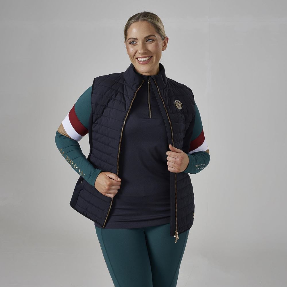 Shires Ladies Aubrion Team Gilet (Black)