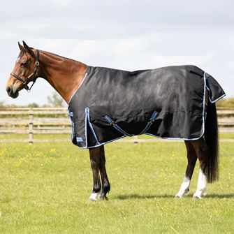 Hy Equestrian StormX Empra Extra 100g Turnout Rug (Black)
