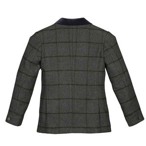 Shires Aubrion Saratoga Jacket - Young Rider (Dark Green Check)