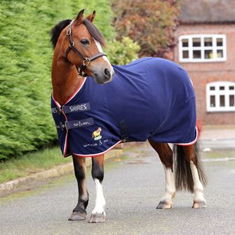 Shires Winnie & Me Fleece Rug (Navy)