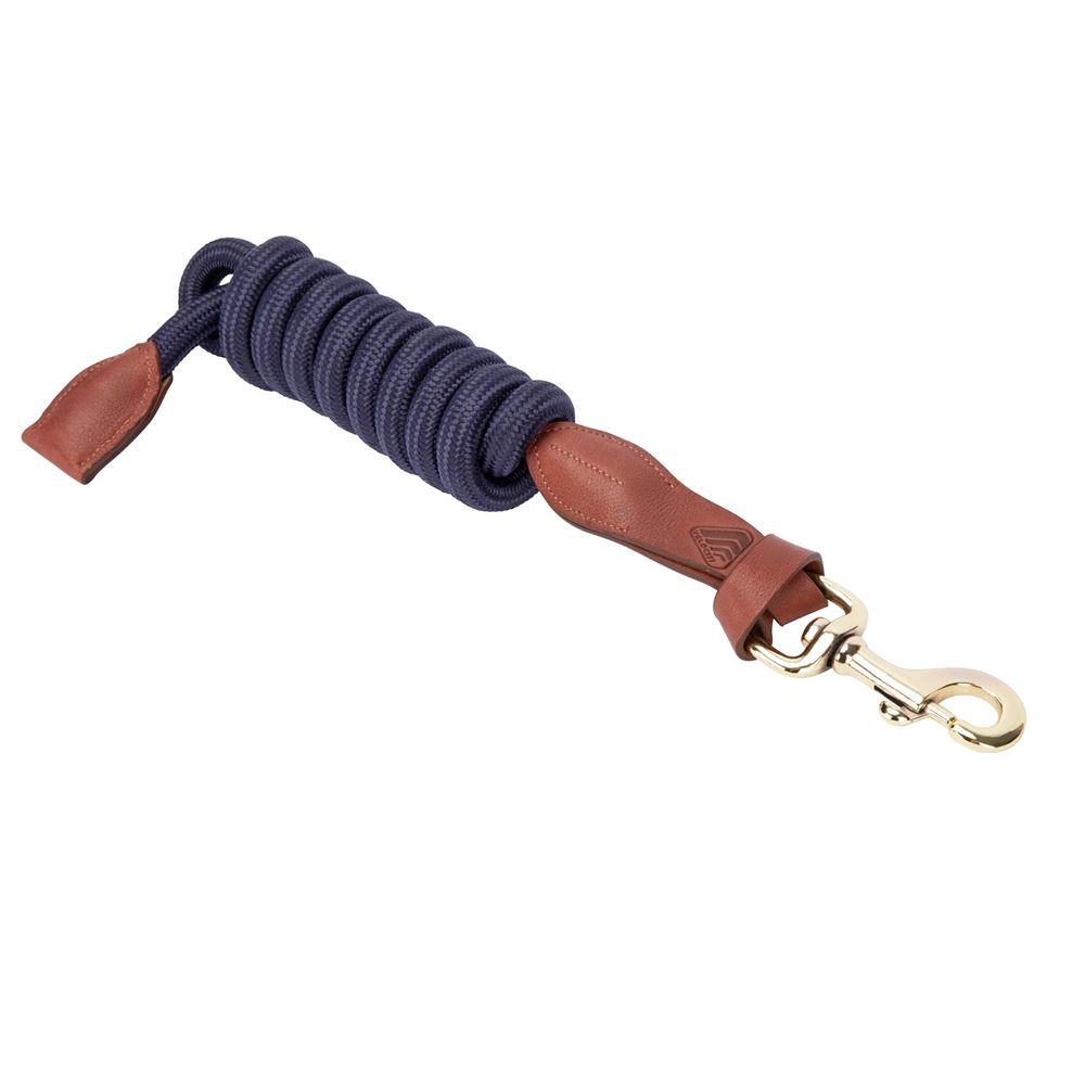 Shires Velociti Lusso Leather Lead Rope