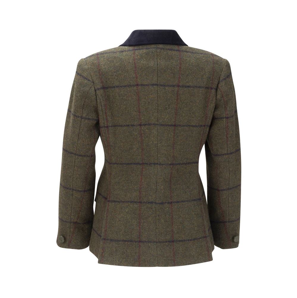 Shires Aubrion Saratoga Jacket - Young Rider (Spruce Green Check)