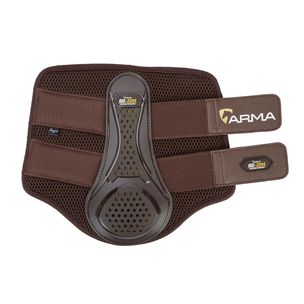 Shires ARMA OXI-ZONE Brushing Boots (Brown)