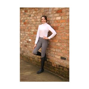 Hy Equestrian Glacial Softshell Riding Tights (Grey)
