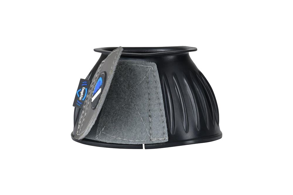 Weatherbeeta Tough-Tec Prime Rubber Bell Boots (Black/Grey)