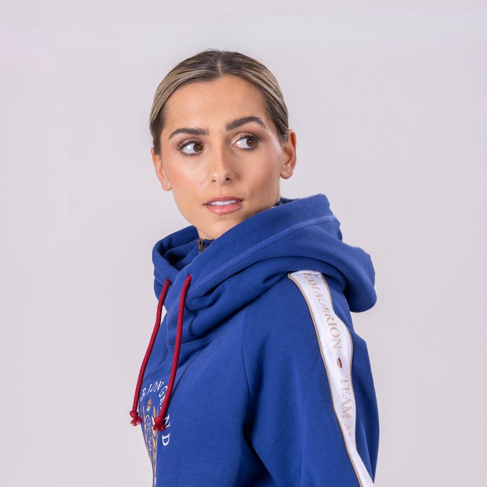 Shires Aubrion Team Ladies Hoodie (Navy)