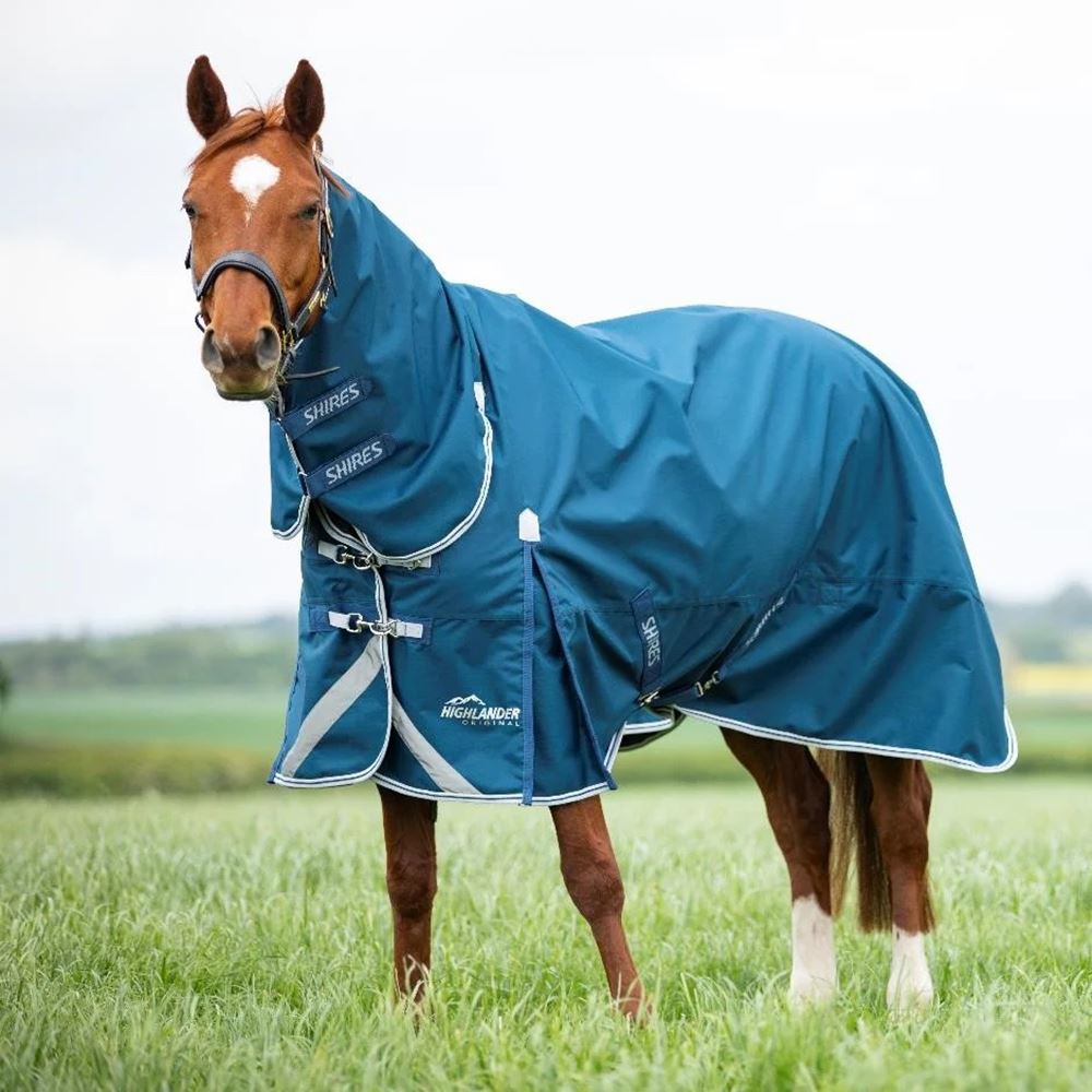 Shires Highlander Original 50 Combo Turnout Rug (Ocean)