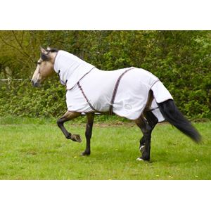 Rhinegold Kenya Fly Rug with Neck Cover (Grey)